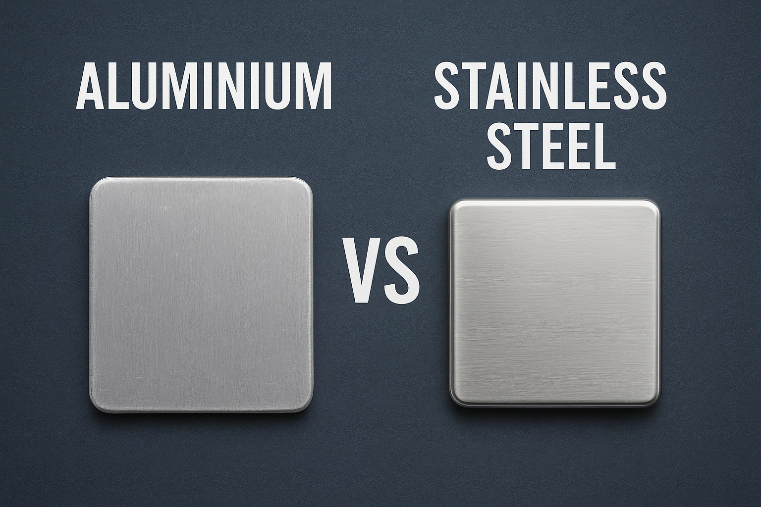 aluminium vs stainless steel