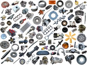 Industrial metal parts for recycling